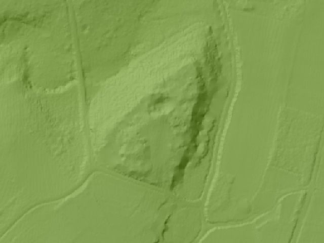 MDT. Fuente: LIDAR-PNOA © Instituto Geográfico Nacional de España - Xunta de Galicia