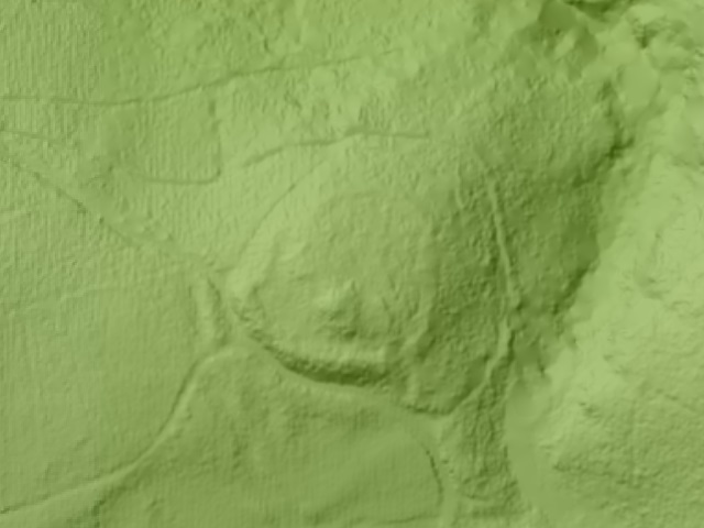 MDT. Fuente: LIDAR-PNOA © Instituto Geográfico Nacional de España - Xunta de Galicia